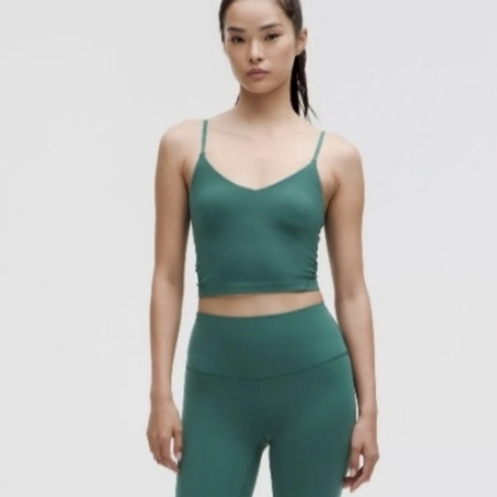 Lululemon Align Cropped Cami Tank Top*Light Support A/B Cup Size 12